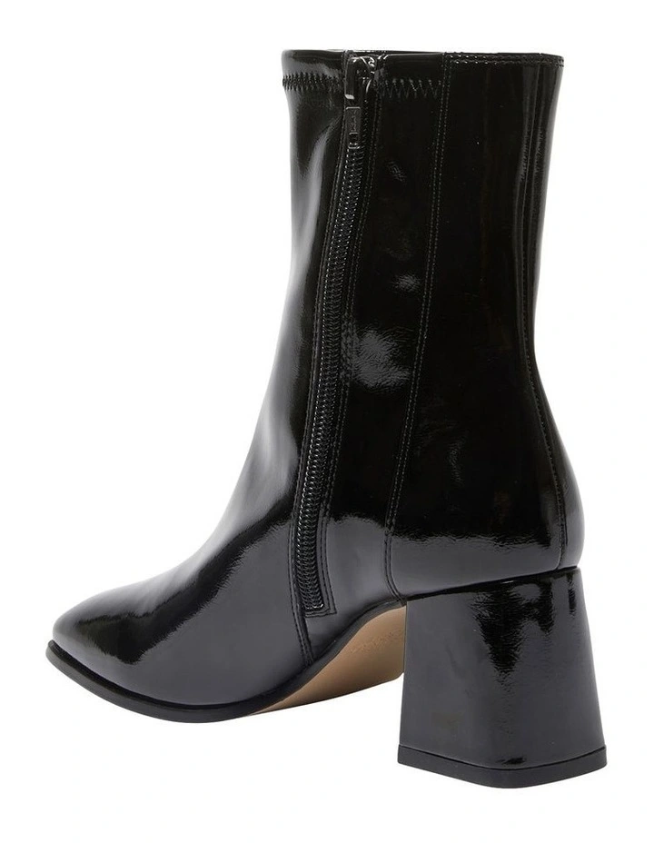 Hampton Boots In Black Crinkle Patent 6 Hampton Boots In Black Crinkle Patent - Image 6