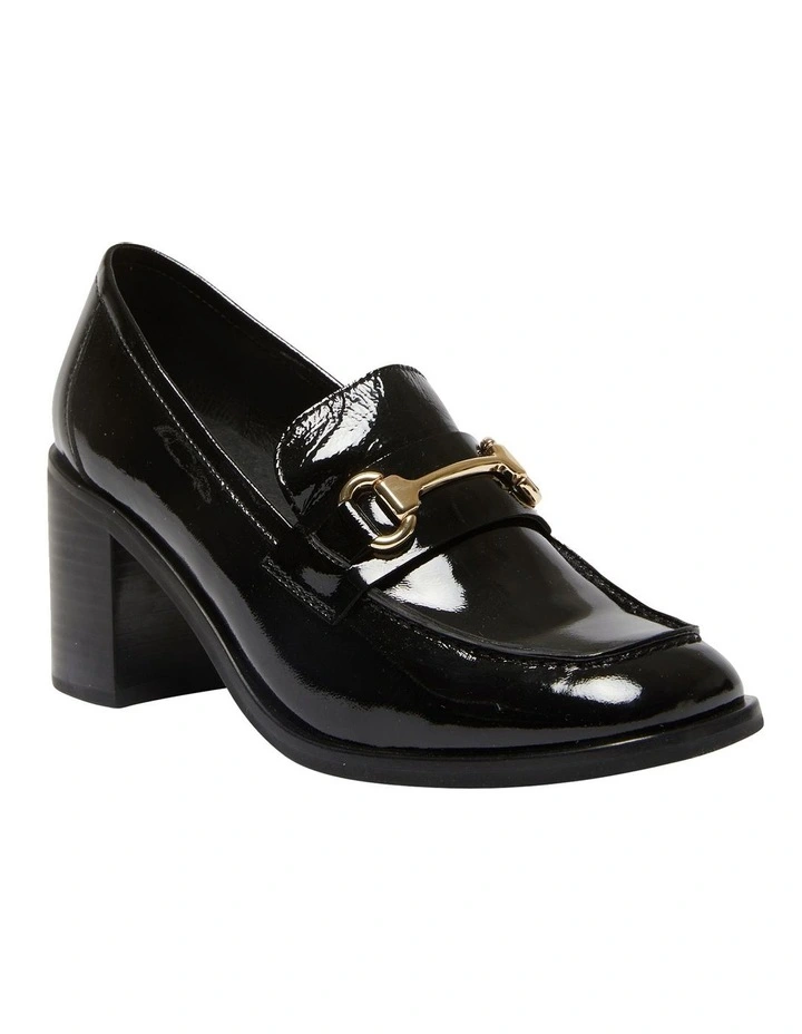 Sabrina Heeled Shoes In Black Patent Leather 2 Sabrina Heeled Shoes In Black Patent Leather - Image 2