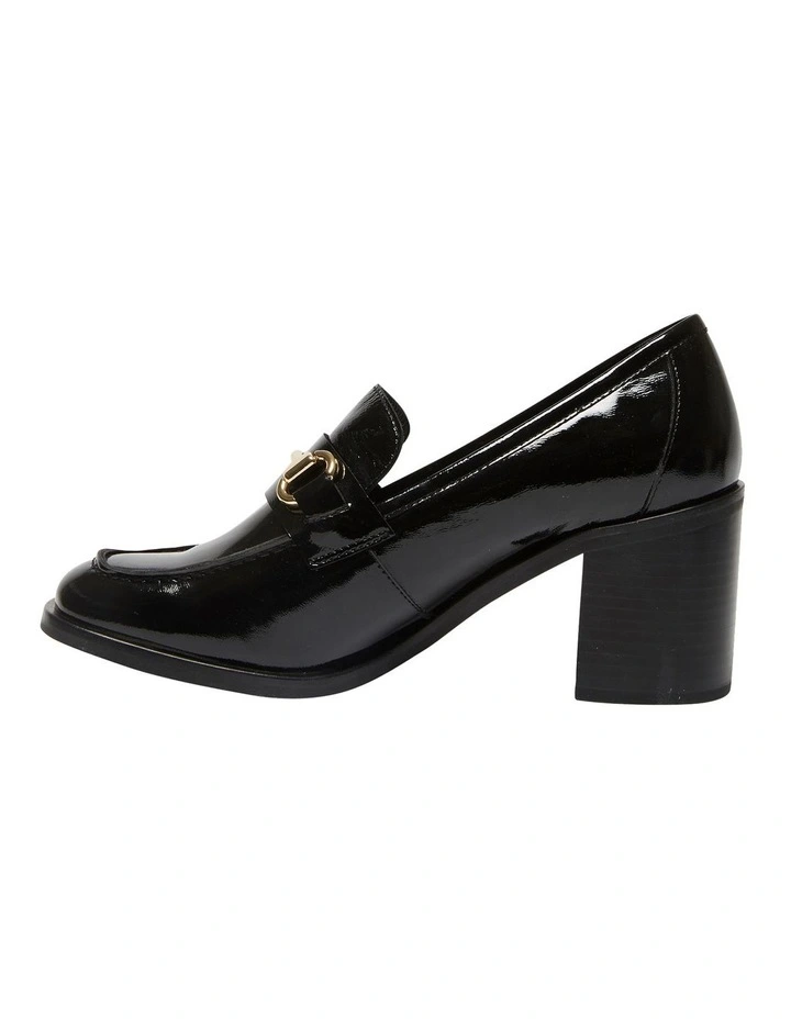 Sabrina Heeled Shoes In Black Patent Leather 3 Sabrina Heeled Shoes In Black Patent Leather - Image 3