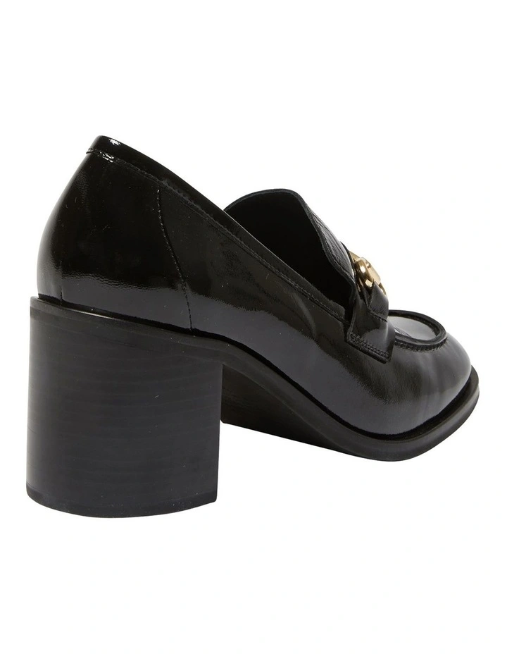 Sabrina Heeled Shoes In Black Patent Leather 4 Sabrina Heeled Shoes In Black Patent Leather - Image 4