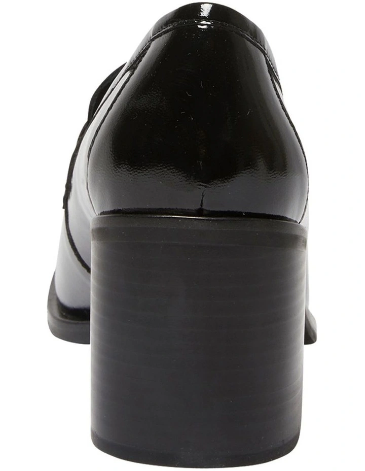 Sabrina Heeled Shoes In Black Patent Leather 5 Sabrina Heeled Shoes In Black Patent Leather - Image 5