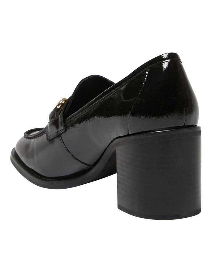 Sabrina Heeled Shoes In Black Patent Leather 6 Sabrina Heeled Shoes In Black Patent Leather - Image 6
