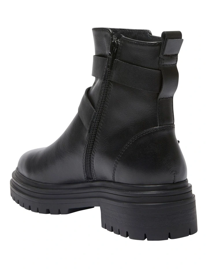 Kembla Leather Boots In Black 6 Kembla Leather Boots In Black - Image 6