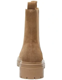 Kansas Boots In Taupe Suede Leather -Myer Clothing Shop 979035850 5 720x928
