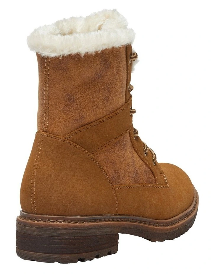 Bailey Boots In Chestnut Micro 4 Bailey Boots In Chestnut Micro - Image 4