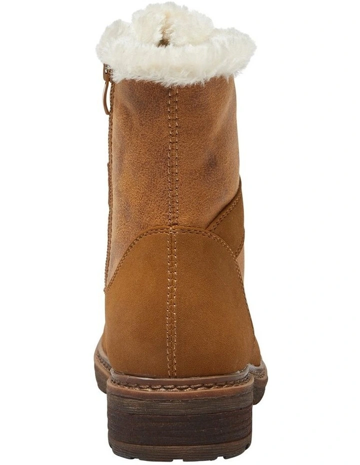 Bailey Boots In Chestnut Micro 5 Bailey Boots In Chestnut Micro - Image 5