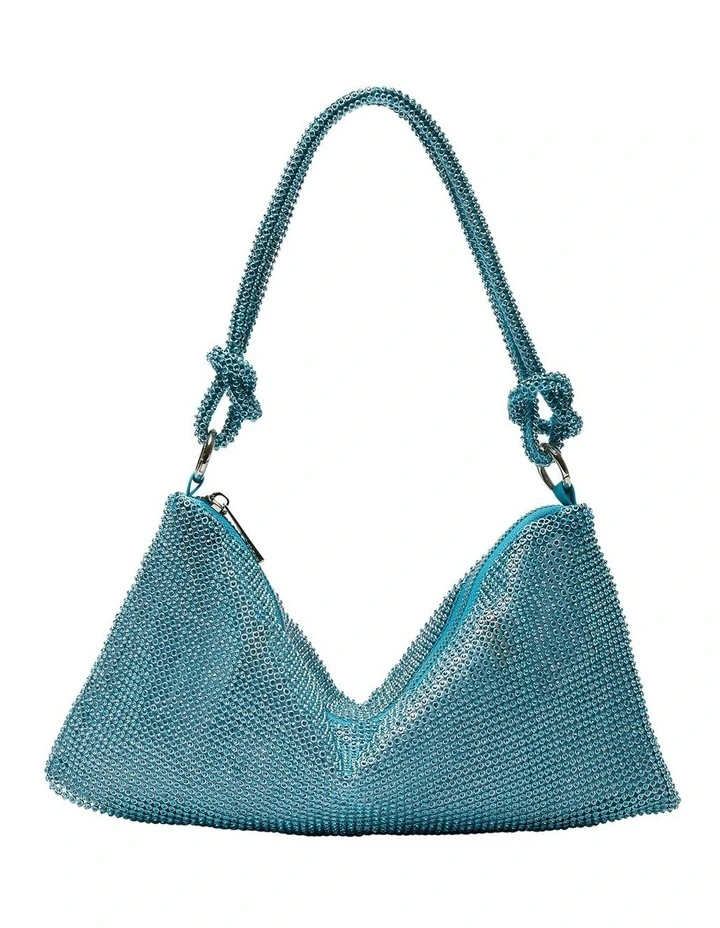 Bree Bag In Blue Mesh 1 Bree Bag In Blue Mesh