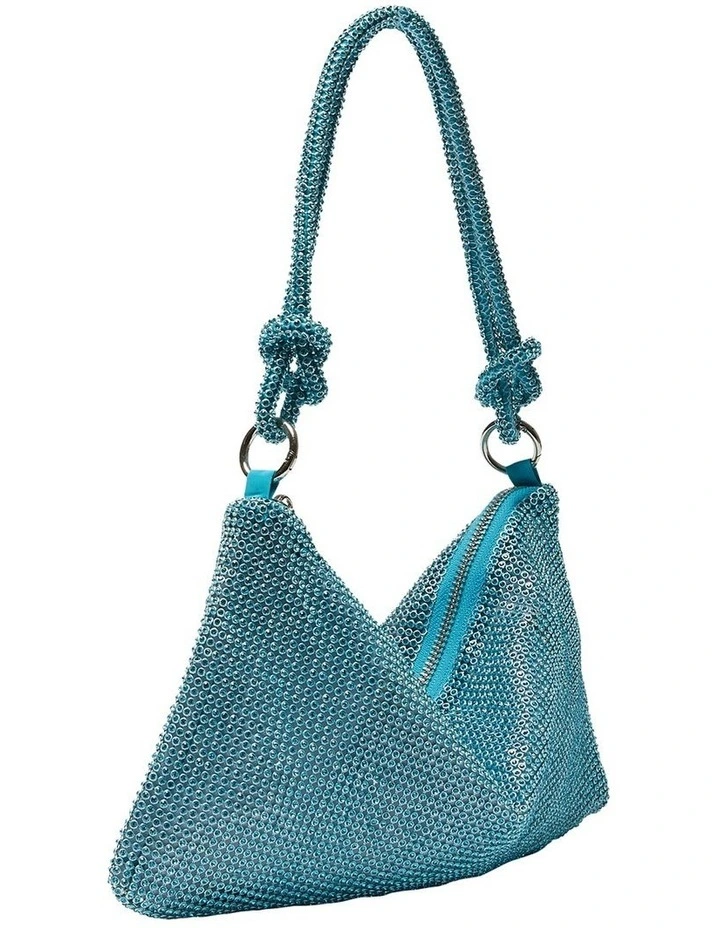 Bree Bag In Blue Mesh 2 Bree Bag In Blue Mesh - Image 2
