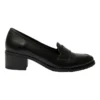 Napoli Leather Heeled Shoes In Black