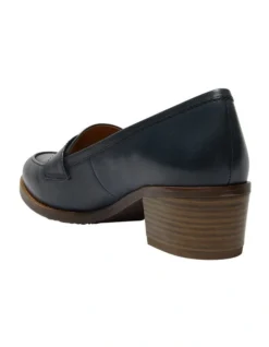 Napoli Leather Heeled Shoes In Navy 12 Napoli Leather Heeled Shoes In Navy -Myer Clothing Shop 979055020 6 720x928