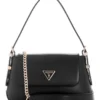 Guess Desideria Shoulder Bag In Black