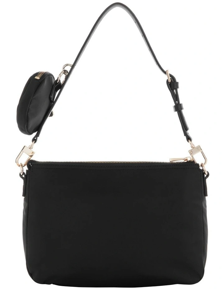 Guess Eco Gemma Shoulder Bagin Black 2 Guess Eco Gemma Shoulder Bagin Black - Image 2