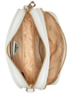 Guess Eco Gemma Crossbody Bag In White 6 Guess Eco Gemma Crossbody Bag In White -Myer Clothing Shop 979100920 3 720x928