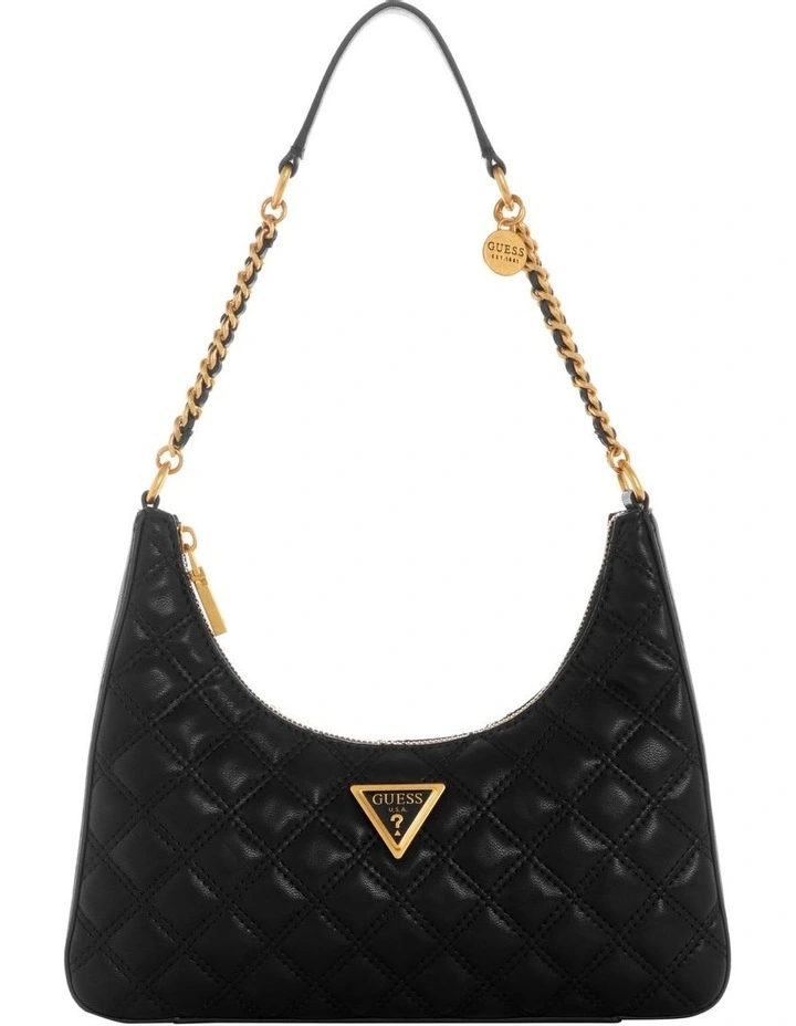 Guess Giully Shoulder Bag In Black 1 Guess Giully Shoulder Bag In Black