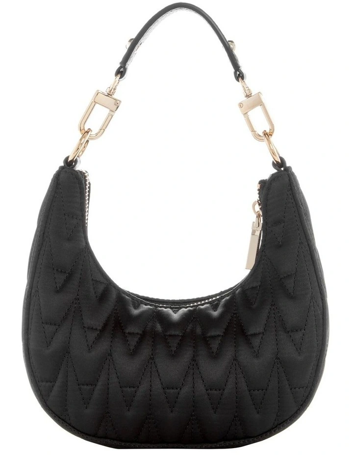 Guess Golden Rock Shoulder Bag In Black 2 Guess Golden Rock Shoulder Bag In Black - Image 2