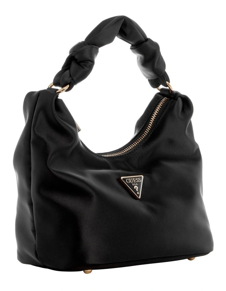 Guess Velina Hobo Bag In Black 4 Guess Velina Hobo Bag In Black - Image 4