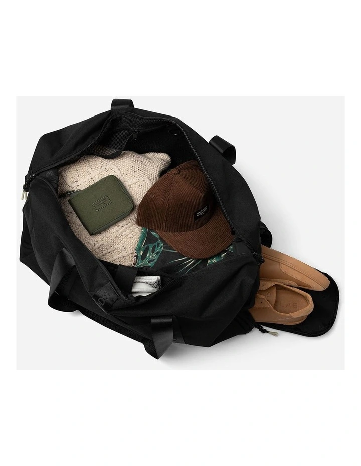 Nelson Duffle In Black 4 Nelson Duffle In Black - Image 4