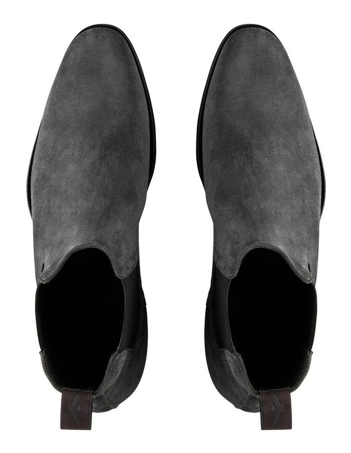 Osbourne 2.0 Suede Chelsea Boots In Grey 3 Osbourne 2.0 Suede Chelsea Boots In Grey - Image 3