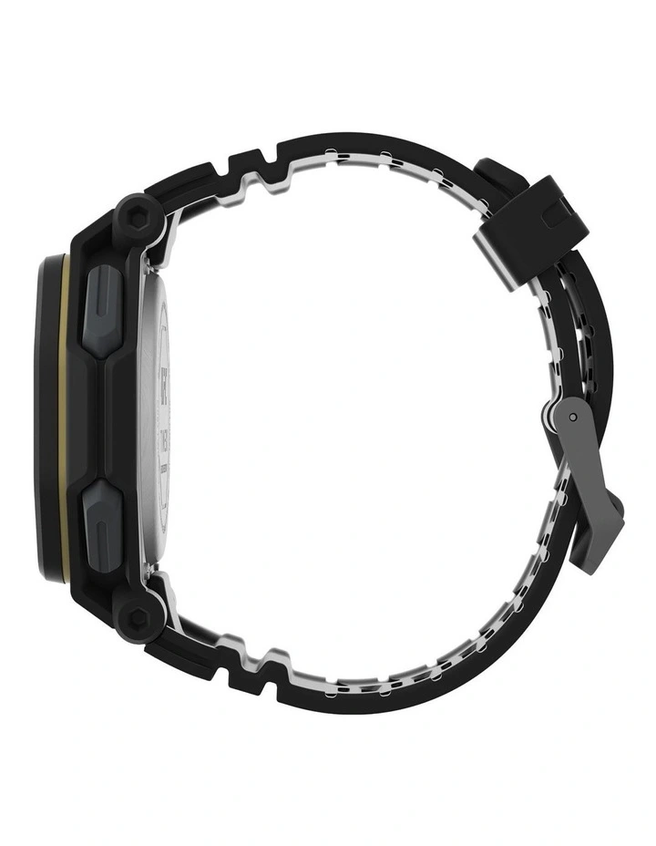 Timex UFC Large Octagon Dial Chronograph TW2V55300 Watch In Black 2 Timex UFC Large Octagon Dial Chronograph TW2V55300 Watch In Black - Image 2