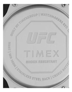 Timex UFC Large Octagon Dial Chronograph TW2V55300 Watch In Black 9 Timex UFC Large Octagon Dial Chronograph TW2V55300 Watch In Black -Myer Clothing Shop 979301170 5 720x928