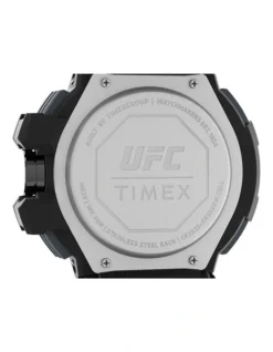 Timex UFC Black Large Round Dial Chronograph Watch TW5M51800 -Myer Clothing Shop 979301260 5 720x928