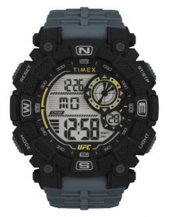 Timex UFC Grey Medium Round Dial Digital Watch TW5M53800