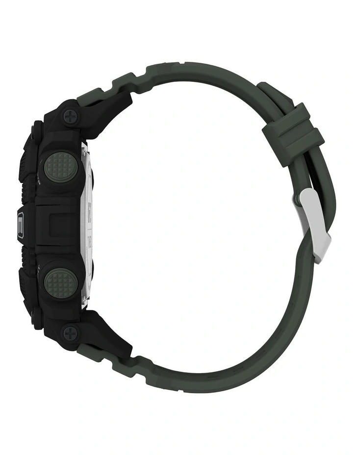 Timex UFC Khaki Medium Round Dial Digital Watch TW5M53900 2 Timex UFC Khaki Medium Round Dial Digital Watch TW5M53900 - Image 2