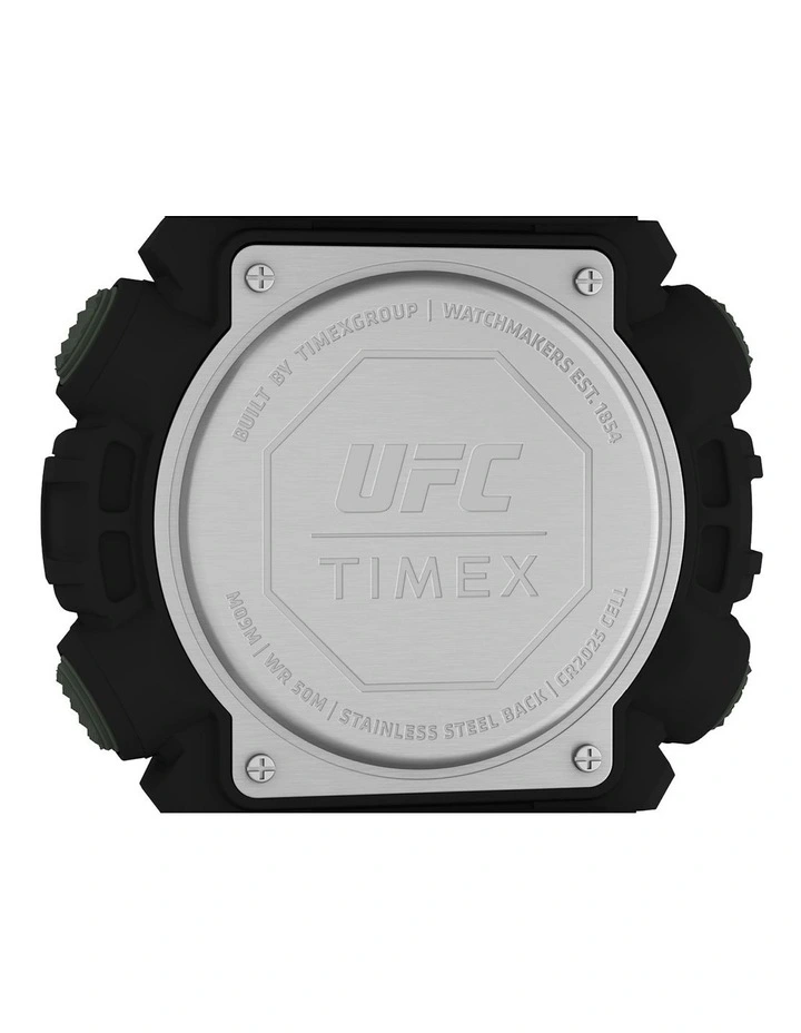 Timex UFC Khaki Medium Round Dial Digital Watch TW5M53900 5 Timex UFC Khaki Medium Round Dial Digital Watch TW5M53900 - Image 5