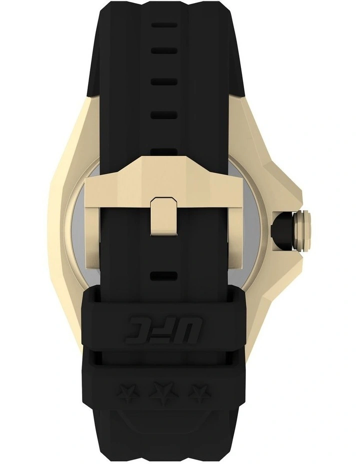 Timex UFC Black Medium Octagon Dial Analogue Watch TW2V57100 3 Timex UFC Black Medium Octagon Dial Analogue Watch TW2V57100 - Image 3