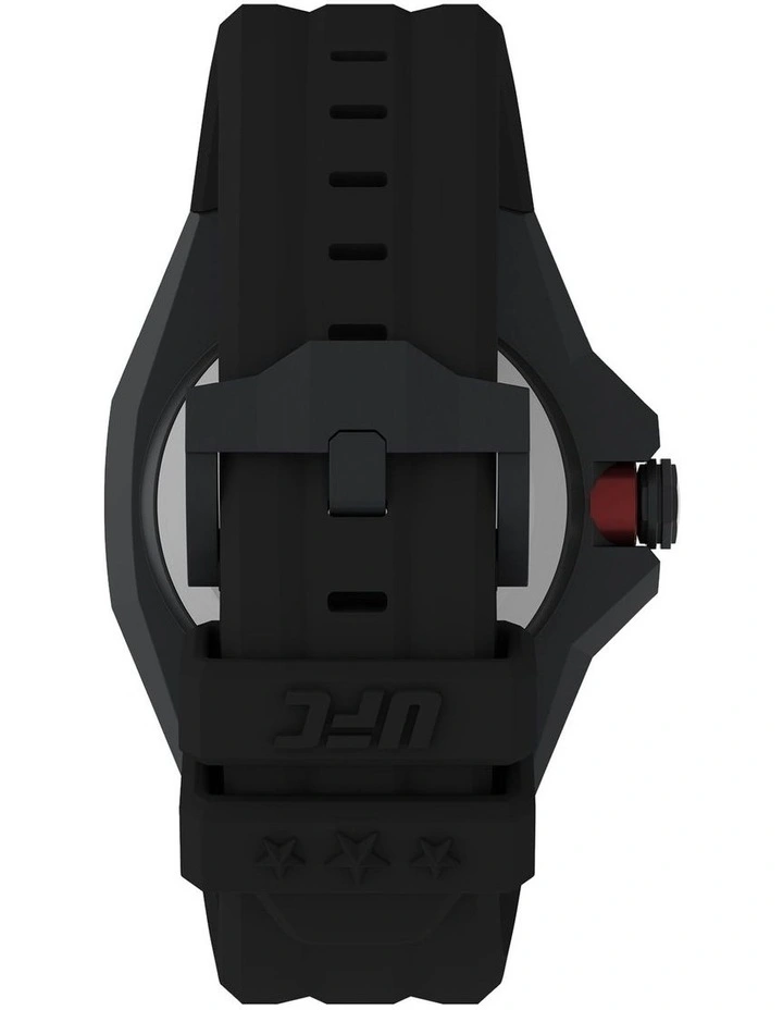 Timex UFC Black Medium Octagon Dial Analogue Watch TW2V57300 3 Timex UFC Black Medium Octagon Dial Analogue Watch TW2V57300 - Image 3