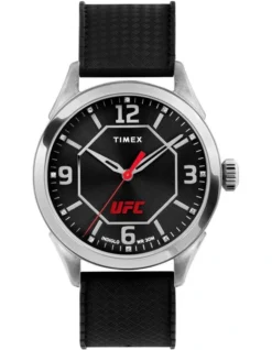 Timex UFC Black Medium Round Dial Analogue Watch TW2V56100
