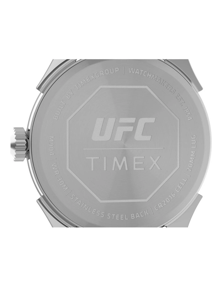 Timex UFC Black Medium Round Dial Analogue Watch TW2V56100 5 Timex UFC Black Medium Round Dial Analogue Watch TW2V56100 - Image 5