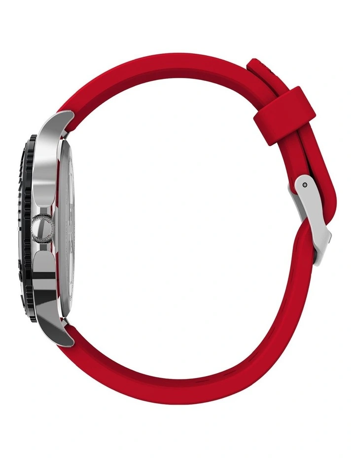 TIMEX UFC Medium Round Dial Analogue Watch In Red 2 TIMEX UFC Medium Round Dial Analogue Watch In Red - Image 2