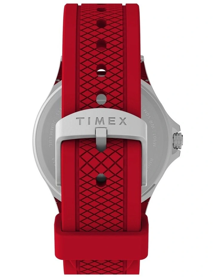 TIMEX UFC Medium Round Dial Analogue Watch In Red 3 TIMEX UFC Medium Round Dial Analogue Watch In Red - Image 3