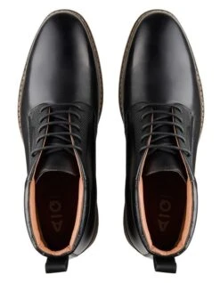 Tillman Leather Chukka Boots In Black -Myer Clothing Shop 979409170 3 720x928