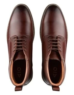 Tillman Leather Chukka Boots In Brown -Myer Clothing Shop 979409260 3 720x928