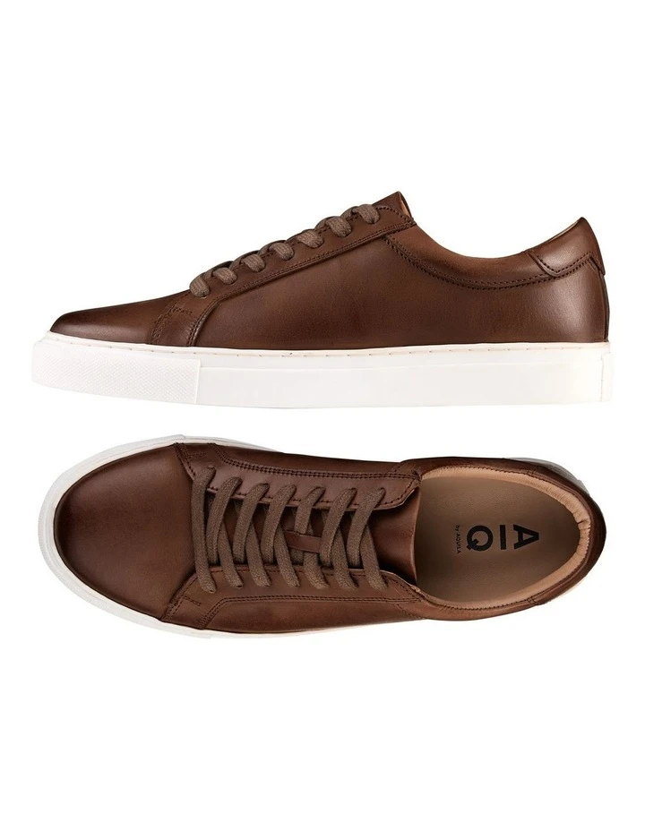Nate Leather Sneakers In Brown 2 Nate Leather Sneakers In Brown - Image 2