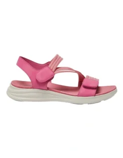 Neon Sandals In Pink