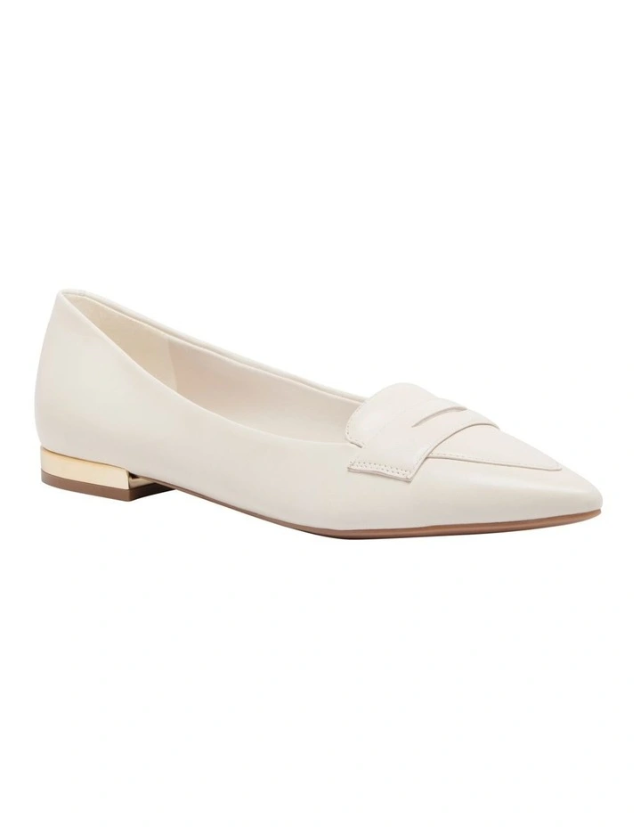 Nine West Lallin Loafer In Cream 2 Nine West Lallin Loafer In Cream - Image 2