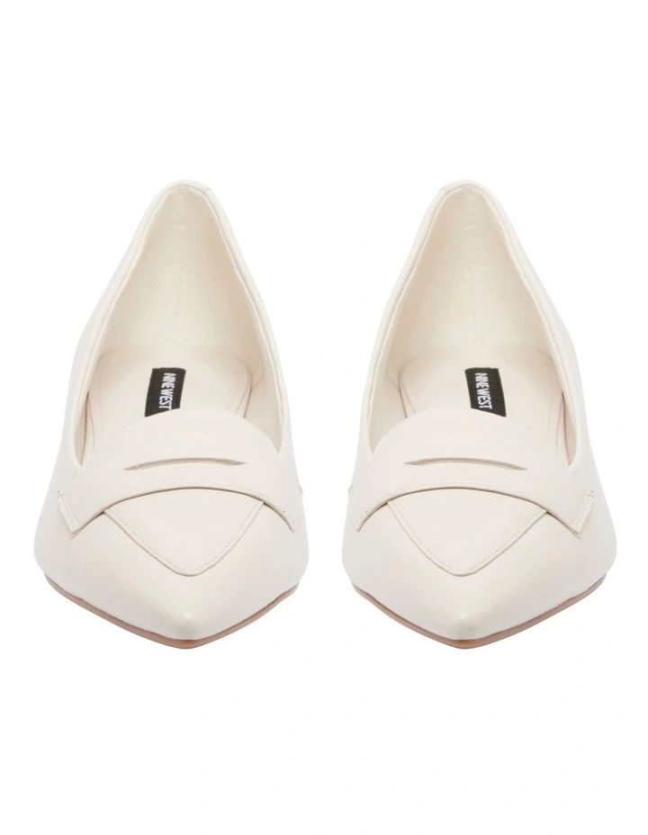 Nine West Lallin Loafer In Cream 3 Nine West Lallin Loafer In Cream - Image 3