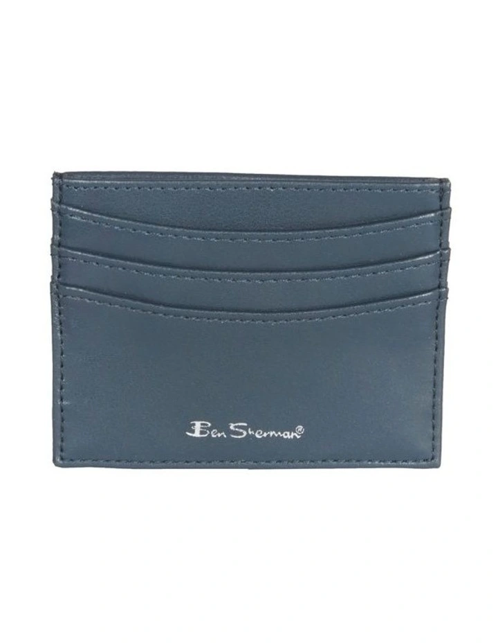 Ben Sherman Credit Card Holder And Jewellery Set In Blue 2 Ben Sherman Credit Card Holder And Jewellery Set In Blue - Image 2