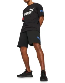 Puma Power 9" Shorts In Black