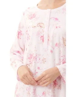 Blair Floral Interlock Mid Length Nightie In Pink 5 Blair Floral Interlock Mid Length Nightie In Pink -Myer Clothing Shop 980348770 3 720x928
