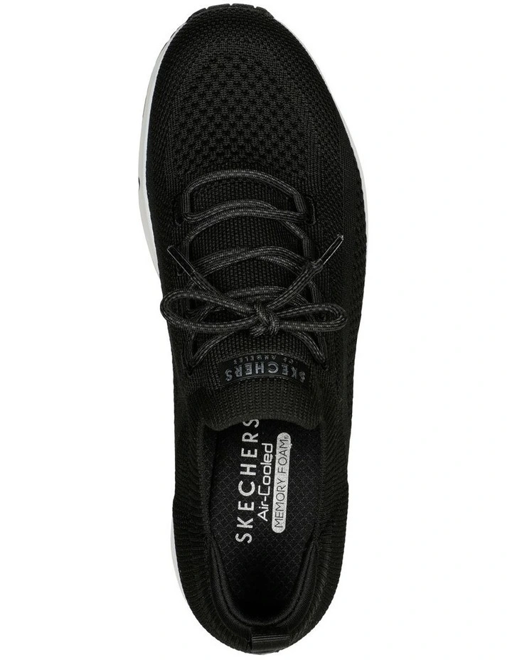Skechers Uno Sneaker In Black 4 Skechers Uno Sneaker In Black - Image 4