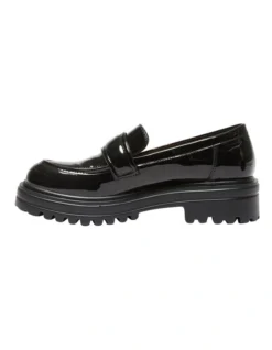 Bandit Flat Loafers In Black Patent -Myer Clothing Shop 980926840 3 720x928