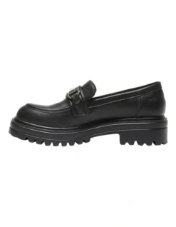 Belinda Flat Loafers In Black Smooth -Myer Clothing Shop 980928280 3 720x928