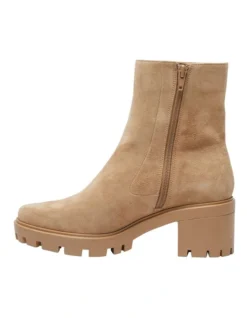 Zack Suede Leather Boots In Taupe 9 Zack Suede Leather Boots In Taupe -Myer Clothing Shop 980936920 3 720x928