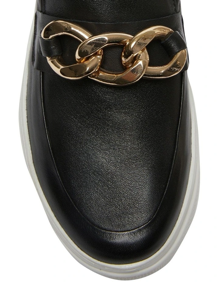 Bates Sneaker In Black Leather 7 Bates Sneaker In Black Leather - Image 7