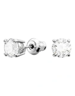 Swarovski Matrix Tennis Set Round Cut Rhodium Plated In White 11 Swarovski Matrix Tennis Set Round Cut Rhodium Plated In White -Myer Clothing Shop 981136450 5 720x928