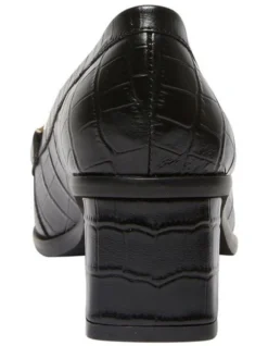 Gable Heeled Leather Shoes In Black Croc Print 11 Gable Heeled Leather Shoes In Black Croc Print -Myer Clothing Shop 981172360 5 720x928